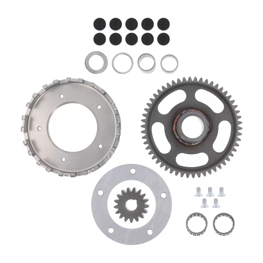 Tuning Kupplungskorb ruckgedämpft, gerade verzahnt für M500 / M700 Motor 17:54