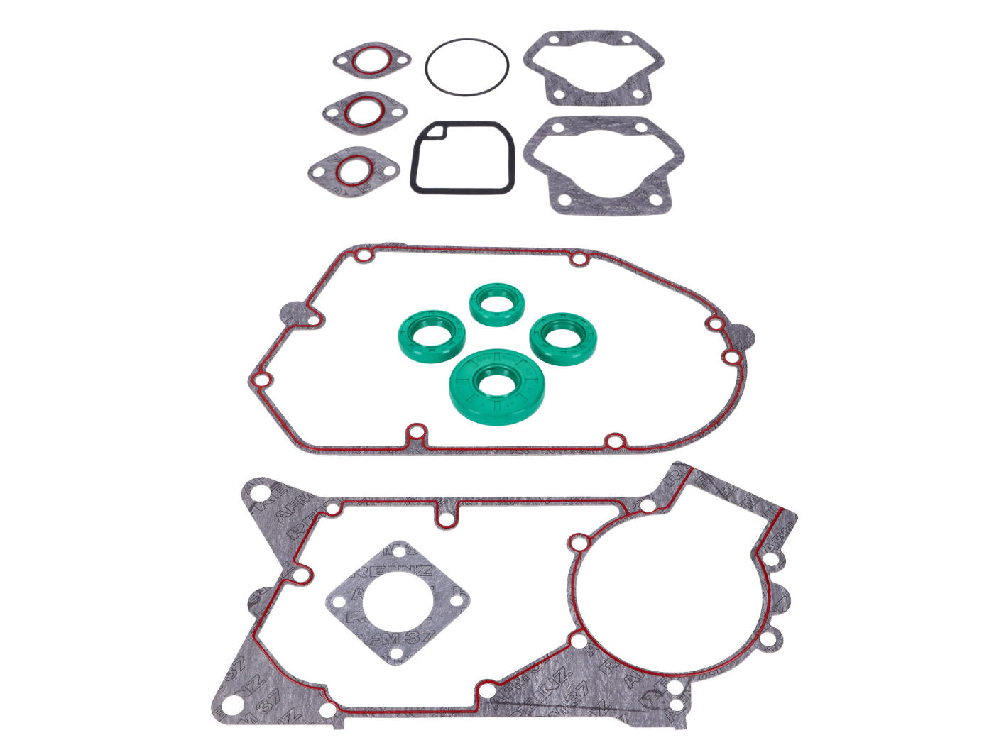 Premium Motor Dichtungssatz Kit Schmitt Plus für Simson S51, S53, SR50, KR51/2 M500 Motor