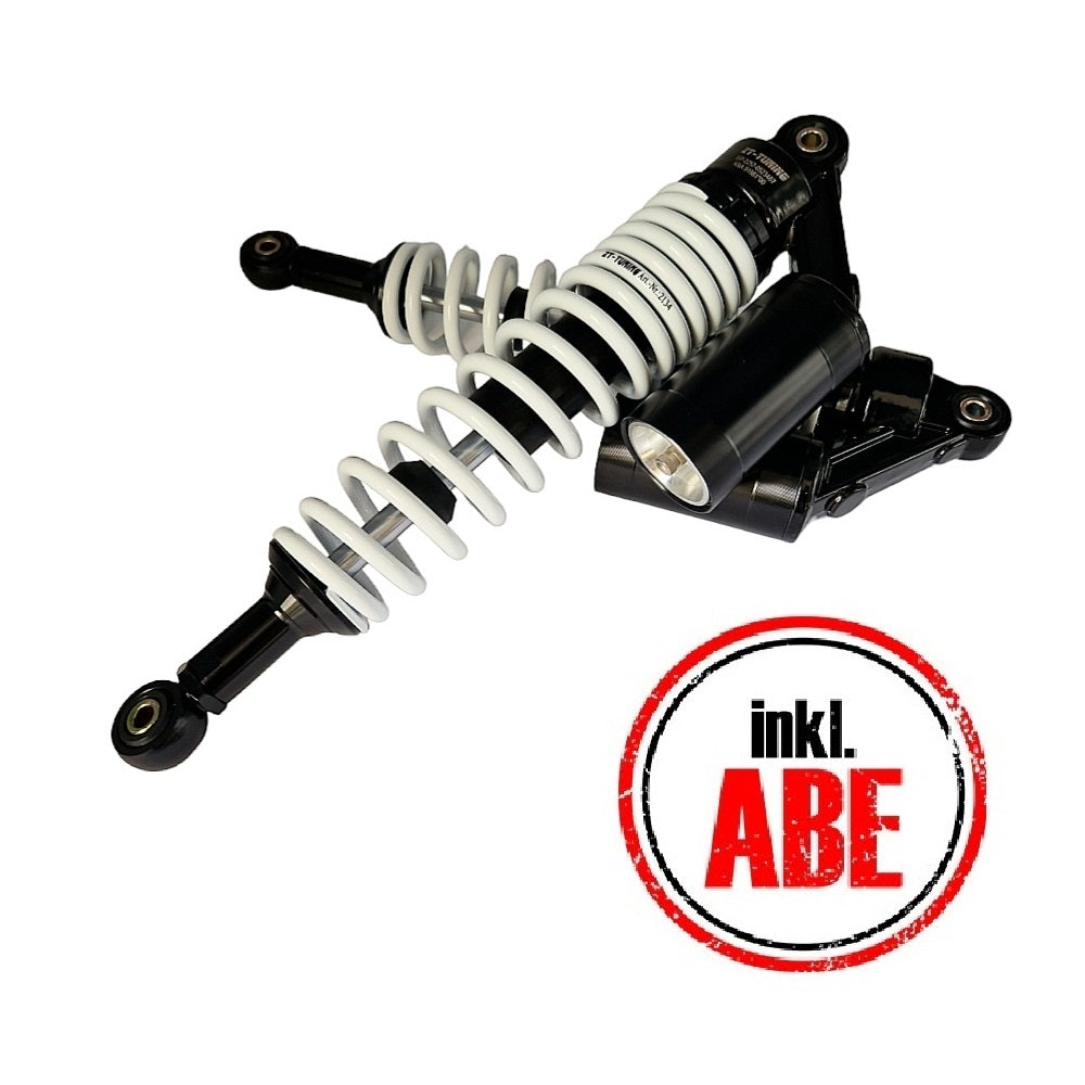 Performance Federbeine Set S50, S51, S70 Enduro Stoßdämpfer Set (2 Stk.) 360mm