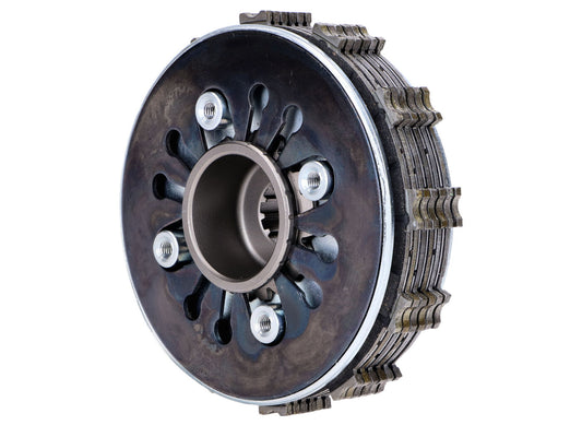 Performance Kupplung Paket komplett 6 Scheiben 0,6mm Aluminium Version EVO RACING 1,6mm Tellerfeder für Simson S51, S70, S83 M500