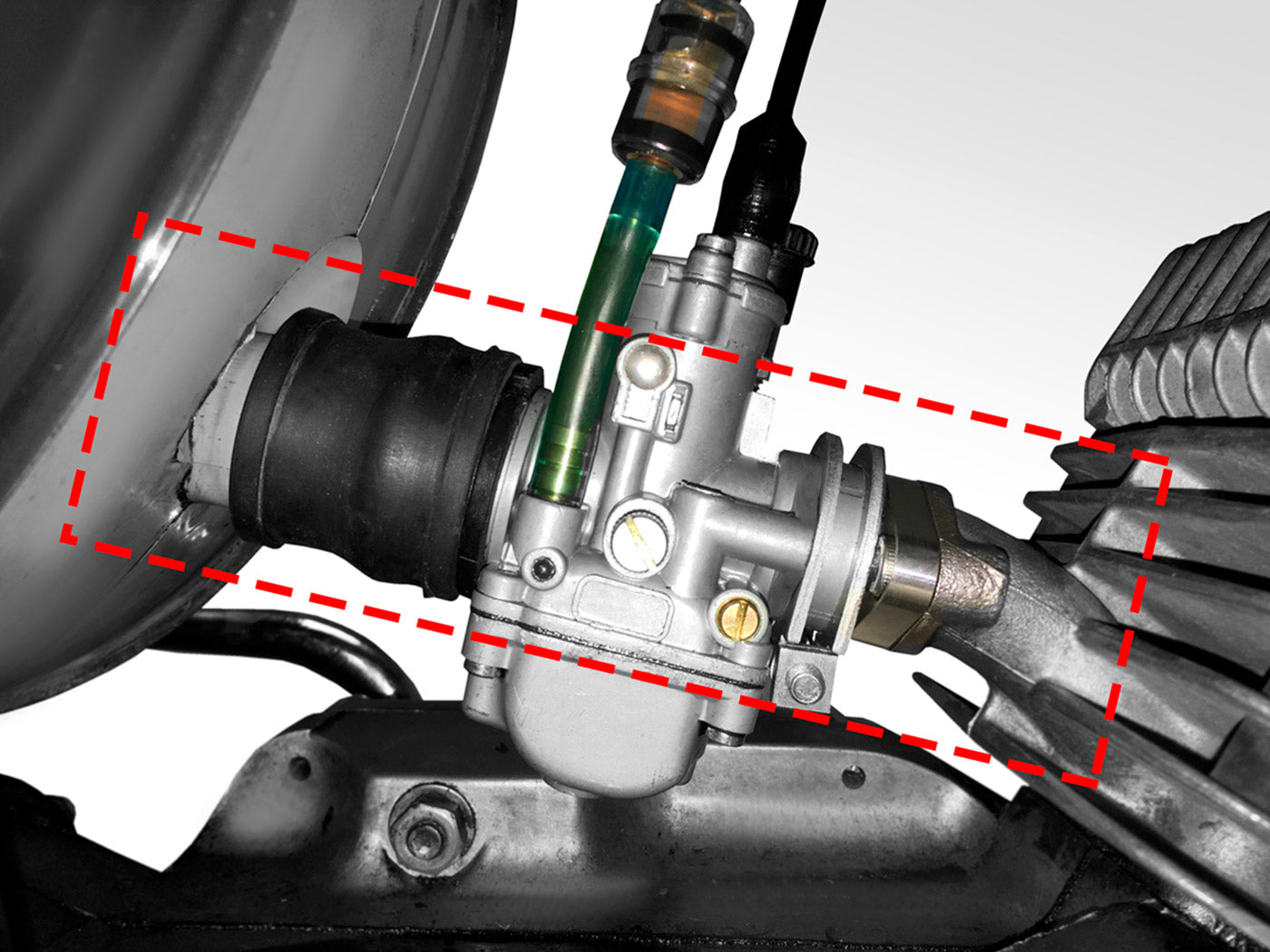 Tuning Vergaser Kit 17,5mm für Simson S50, S51, S53, S70, S83, SR50, SR80