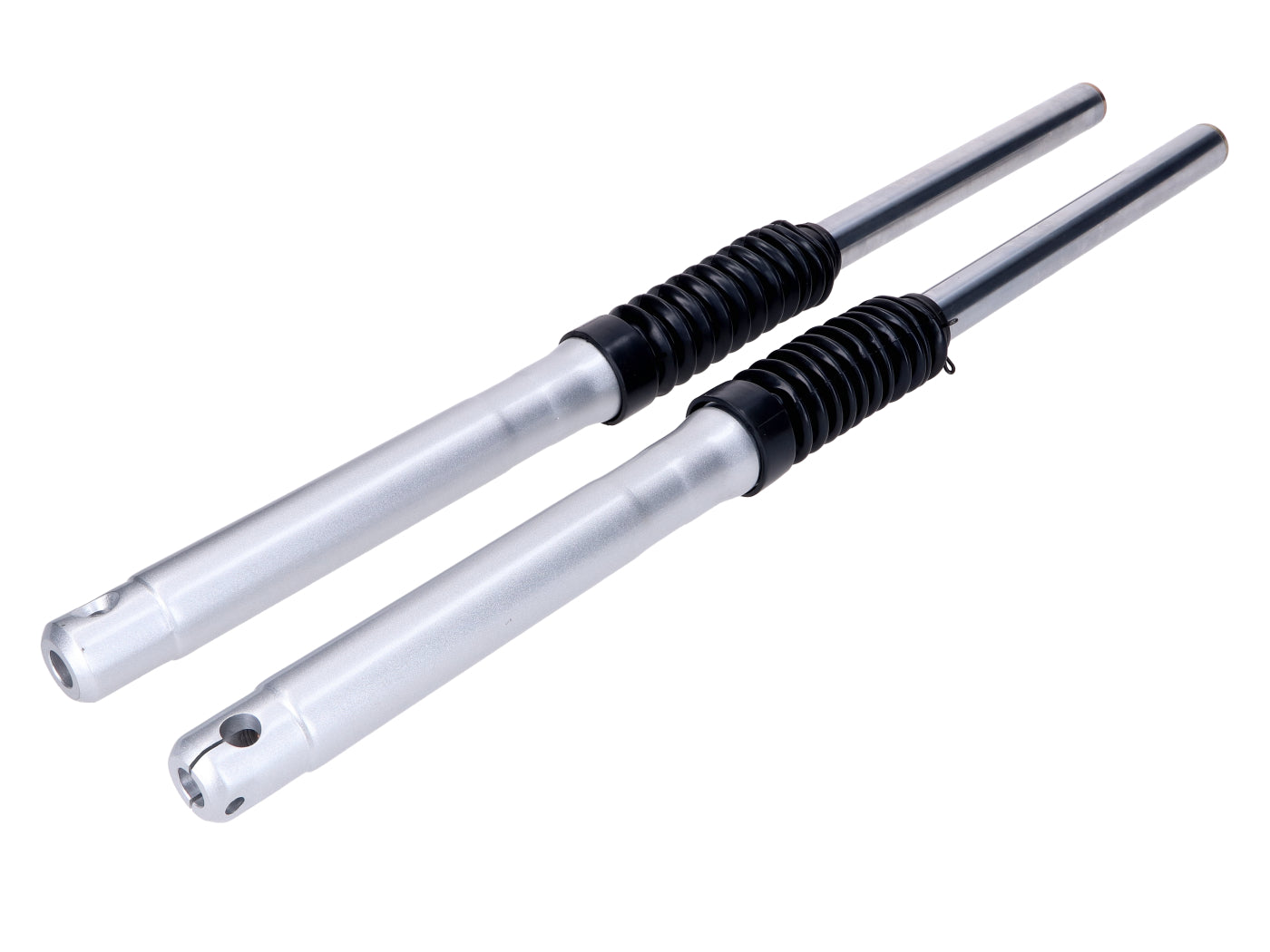 Telegabel komplett schwarz oder silber mit Faltenbalg für Simson S50, S51, S53, S70, S83