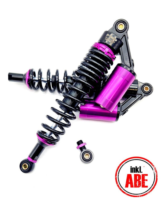 Performance Federbeine Set S50, S51, S70 Enduro Stoßdämpfer Set (2 Stk.) 360mm