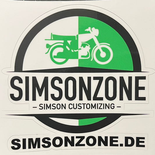 Sticker Simsonzone "Logo" ca. 9,5 x 9,5cm
