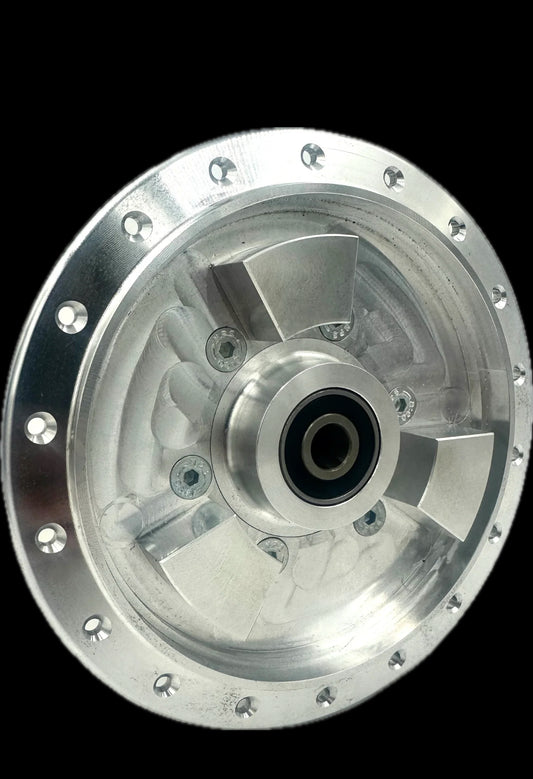 CNC Scheibenbremsnabe Radnabe hinten natur